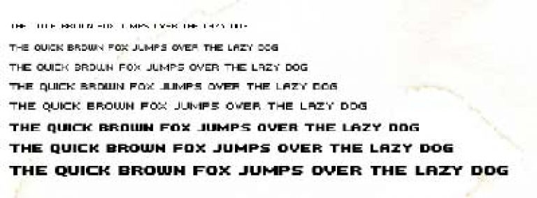 15 Free Pixel Fonts for Small Text
