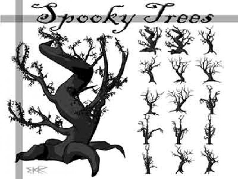 36 Free Photoshop Tree Brushes