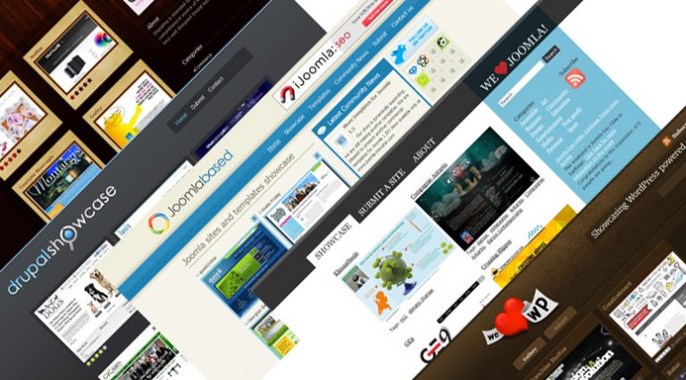 Cool Collection of CMS Based Websites Gallery