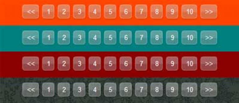 Resource: Pagination CSS Styles