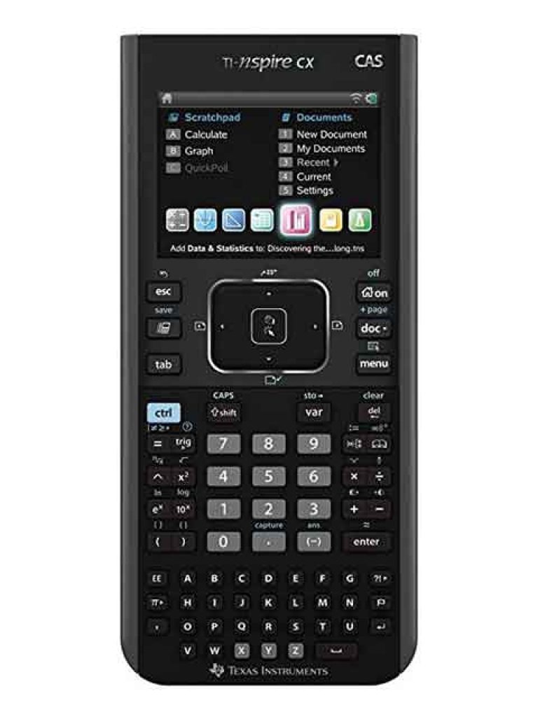 Texas-Instruments-Nspire-CX-CAS-Graphing-Calculator