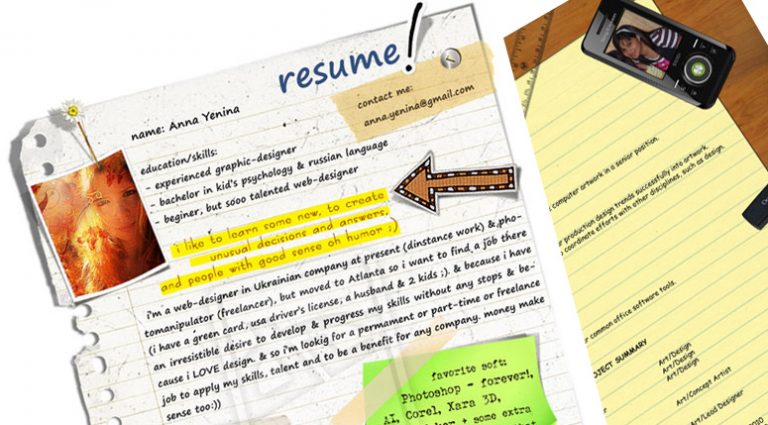 30+ Visually Attracted Creative Resumes