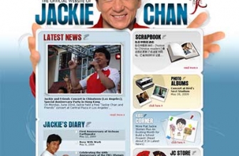 32 Gorgeous Celebrity Websites